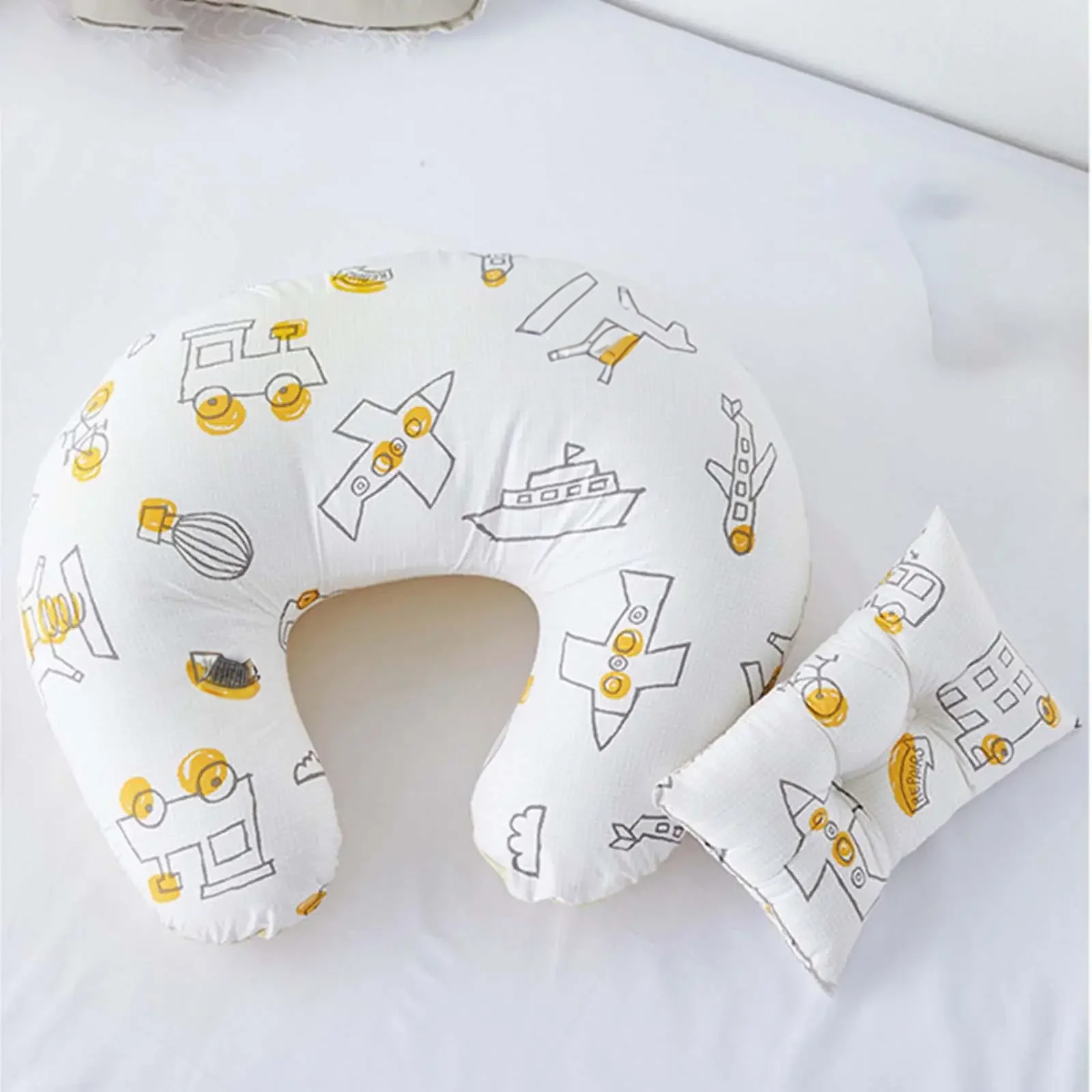 Coussin d'allaitement - miel douce nuit