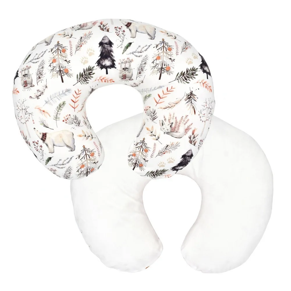 Coussin d'allaitement - mystère boisé