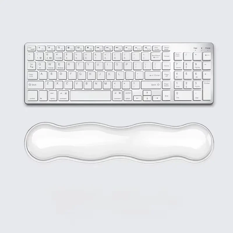 tapis de souris pour clavier blanc