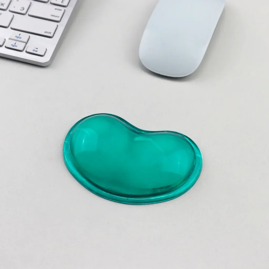 tapis de souris ergonomique cœur